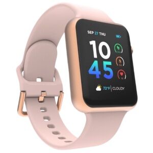 iTouch Air 4 Smartwatch: Rose Gold Case  Blush Silicone Strap 41mm NEW IN BOX